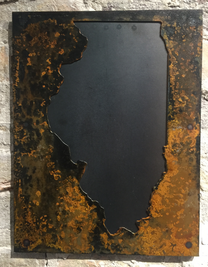 Illinois - Negative Rust Patina - Arc Academy