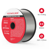 R4043/1LB-0.9 1LB Spool .035" Silicon Aluminum MIG Welding Wire