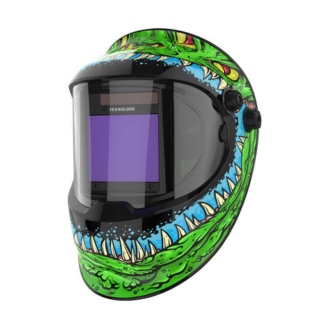 LYG-Q800D-ME Auto Darkening Welding Helmet with Panoramic View