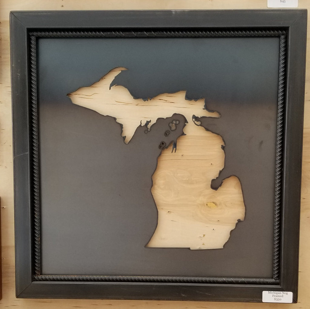 25" Michigan Negative Framed - Arc Academy