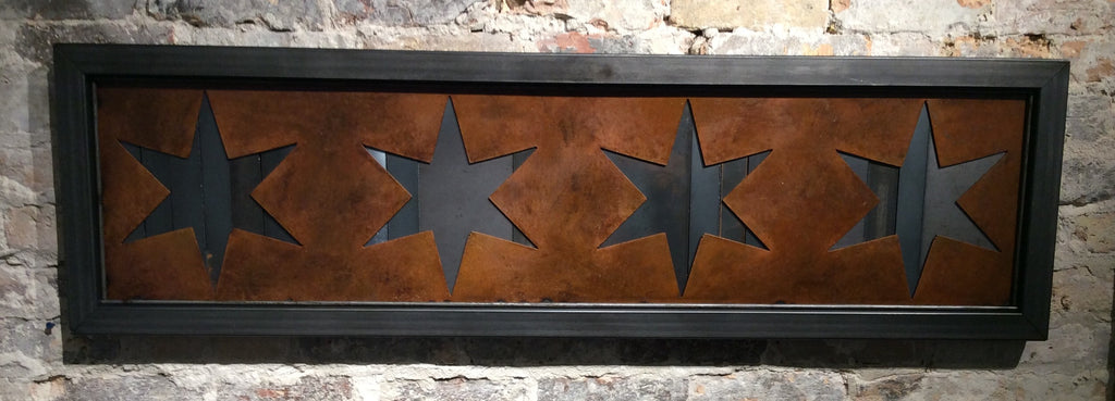 Chicago Stars rebar trim framed - Arc Academy