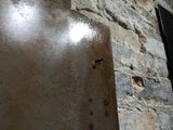 Fort Wayne, Indiana - Rustic steel cutout raised off reclaimed wood backing - Arc Academy